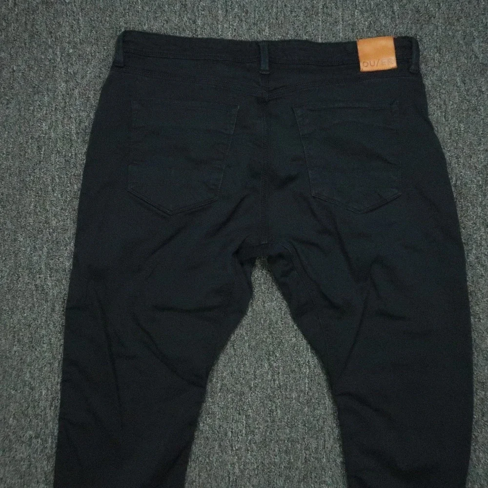 DUER Pants Mens 38x26 Blue N2X Relaxed Taper No Sweat Athletic Stretch